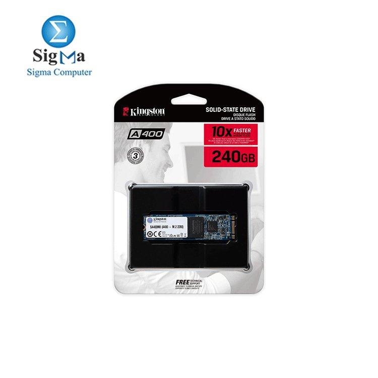 Kingston A400 240G Internal SSD M.2 2280 SA400M8/240G - Increase Performance - Main view