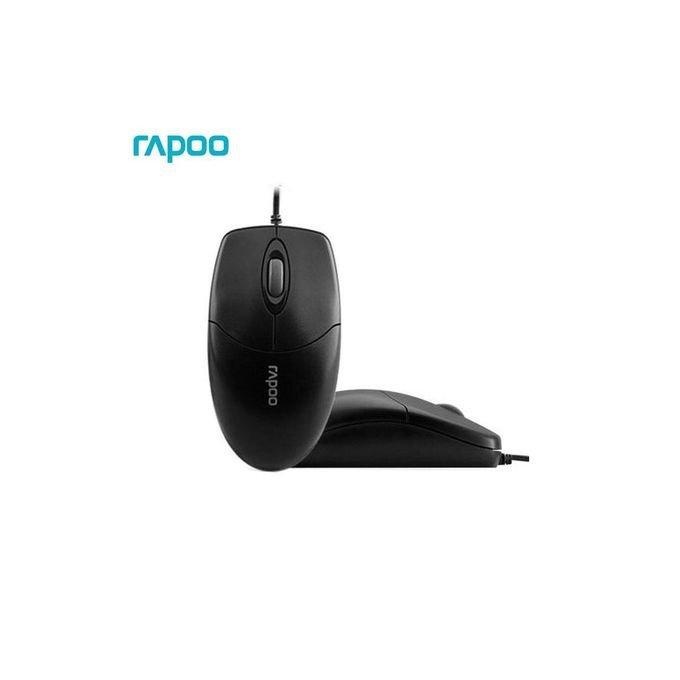 Rapoo N1020 Wired Optical Mouse -USB - Main view