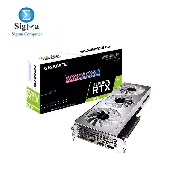 GIGABYTE GeForce RTX™ 3060 VISION OC 12G (rev. 1.0) - Main view
