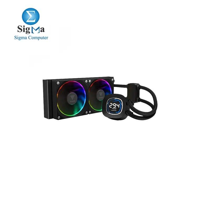 GAMDIAS CHIONE M4-240 Liquid CPU Cooler - Main view