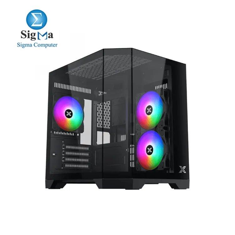 Xigmatek Cubi M Nano With 3FANS Micro Tower Case - Main view