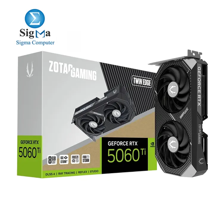 ZOTAC GAMING GeForce RTX 5060 Ti 8GB Twin Edge GDDR7 - Main view