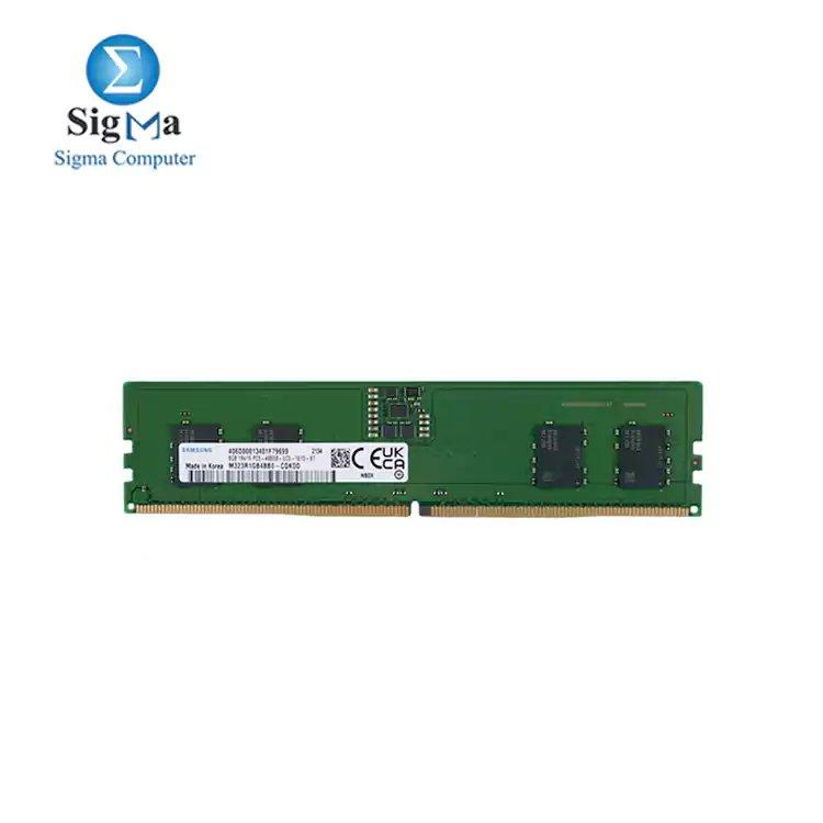 Samsung 8GB DDR5-4800MHz UDIMM Desktop RAM - Main view