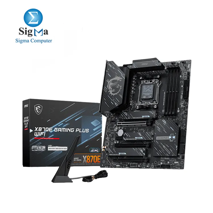 MSI AMD X870E GAMING PLUS WIFI - Main view