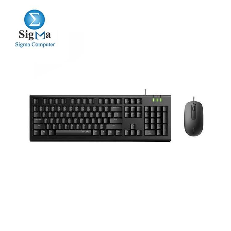 Rapoo X120 PRO Wired Optical Combo - Main view