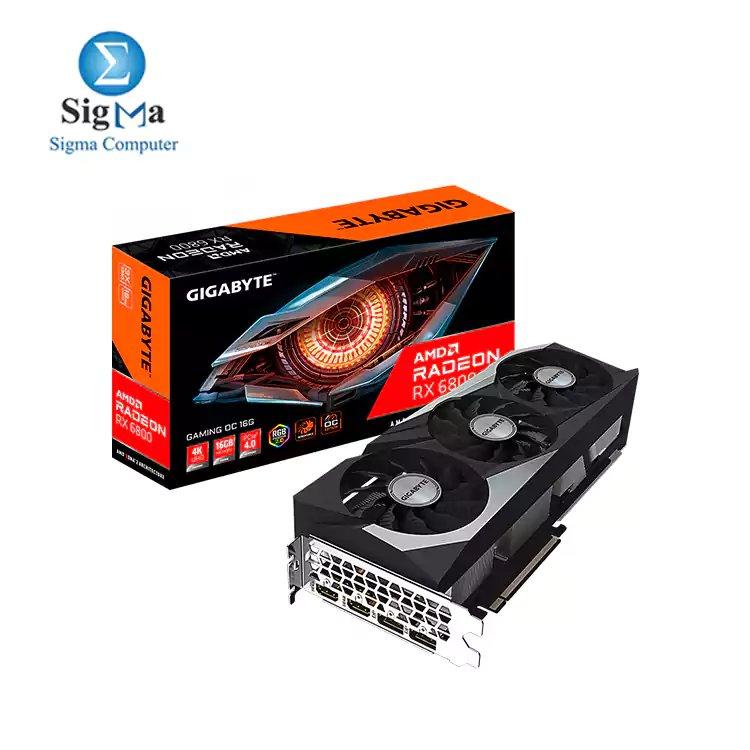 GIGABYTE Radeon™ RX 6800 GAMING OC 16G - Main view