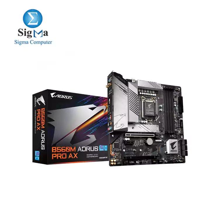 GIGABYTE B560M AORUS PRO AX (rev. 1.0) - Main view