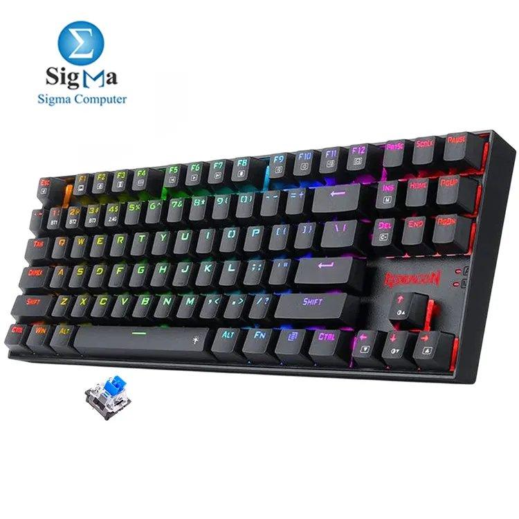 Redragon K552P PRO Wireless Blue Switch RGB Mechanical Gaming Keyboard - Main view