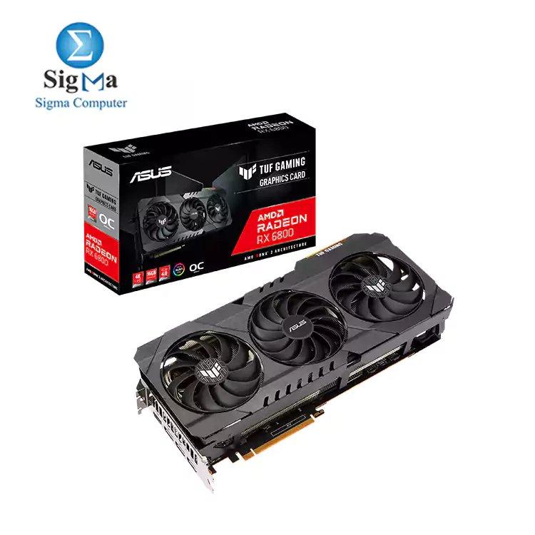 ASUS TUF GAMING Radeon™ RX 6800 OC Edition 16g - Main view