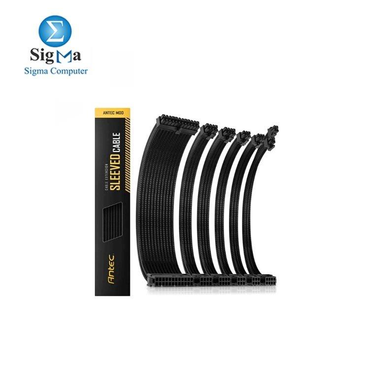 Antec PSU Sleeved Extension cable kit PSU CB30 101 Black - Main view