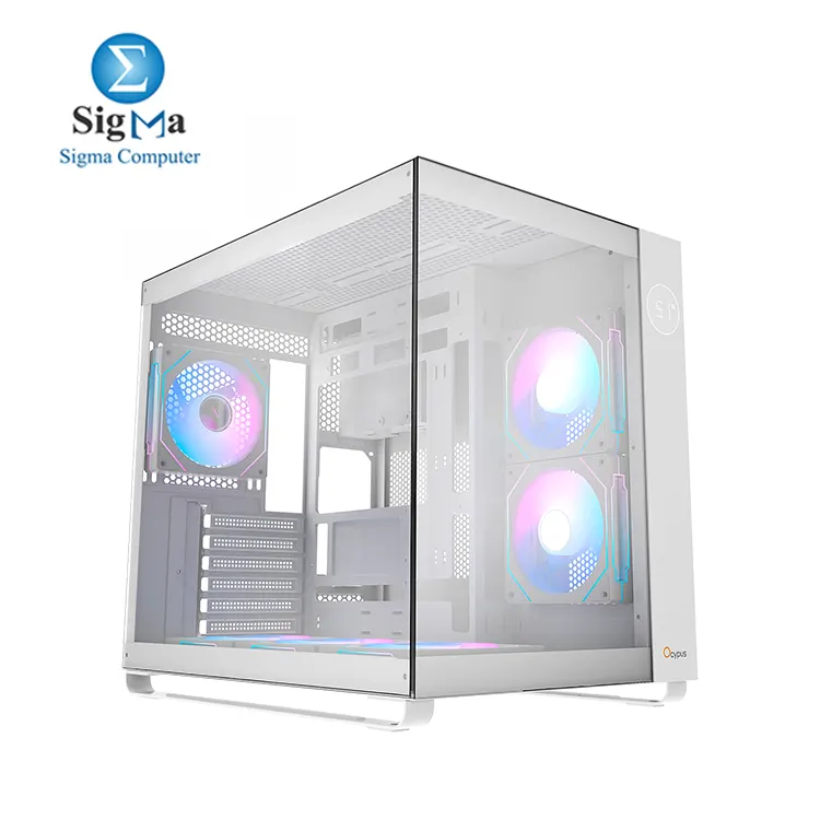 Ocypus Iota C70 White 6FANS ARGB LED Digital Display - Main view