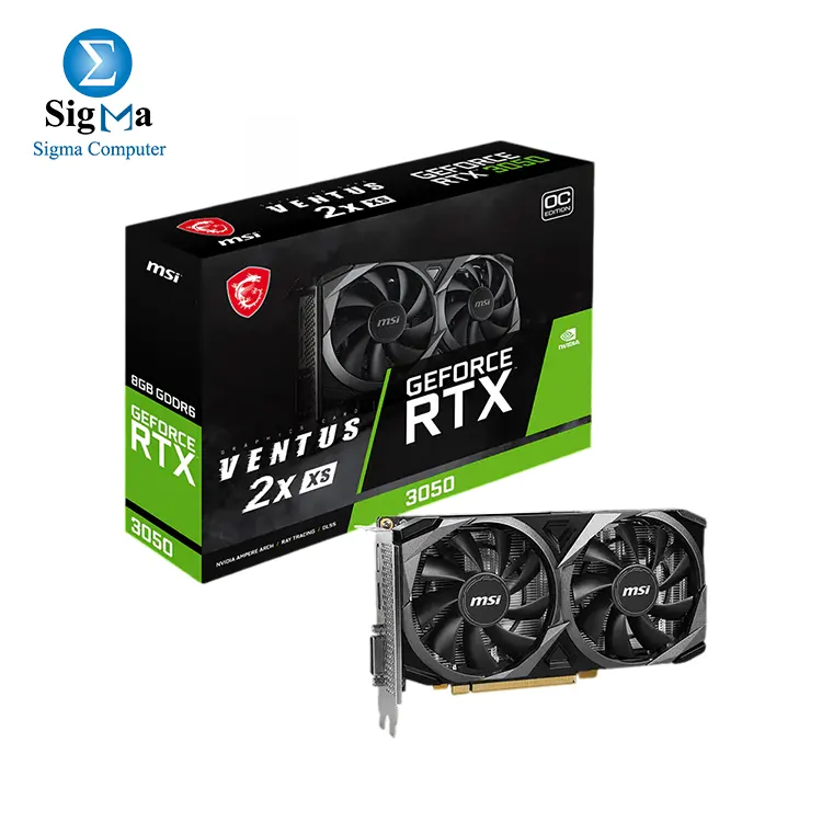 MSI RTX 3050 VENTUS 2X XS 8G OC - Main view