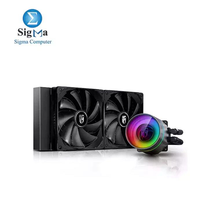 DEEP COOL Castle 280EX AIO Liquid CPU Cooler - Main view