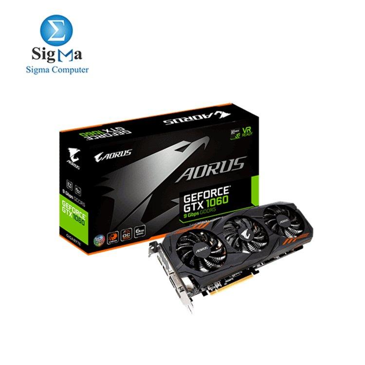Card AORUS GeForce® GTX 1060 6G - Main view