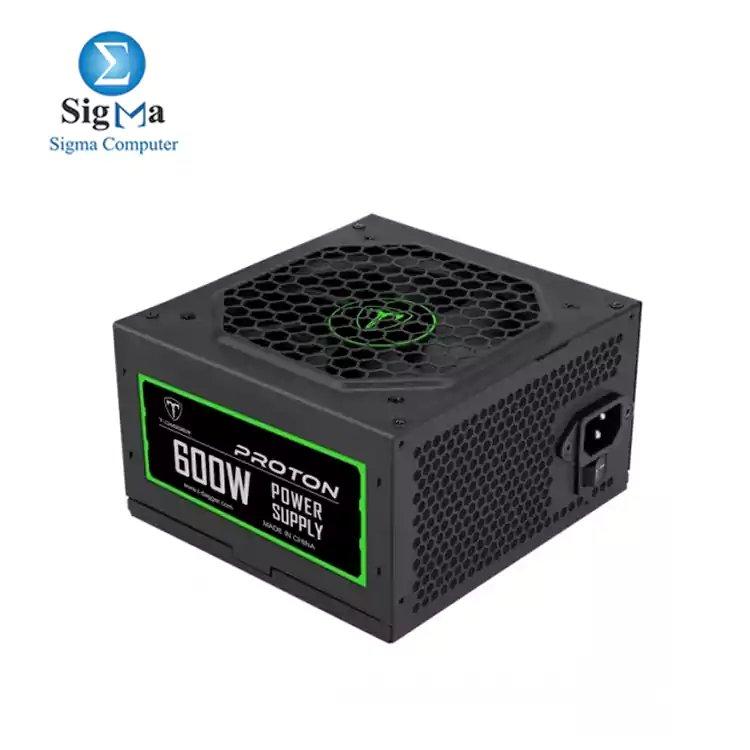 T-DAGGER T-TPS201 - 600W Gaming PC Power Supply - Main view