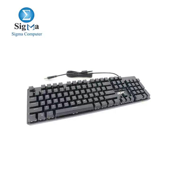 Acer Gaming keyboard RGB mechanical black okb070 - Main view
