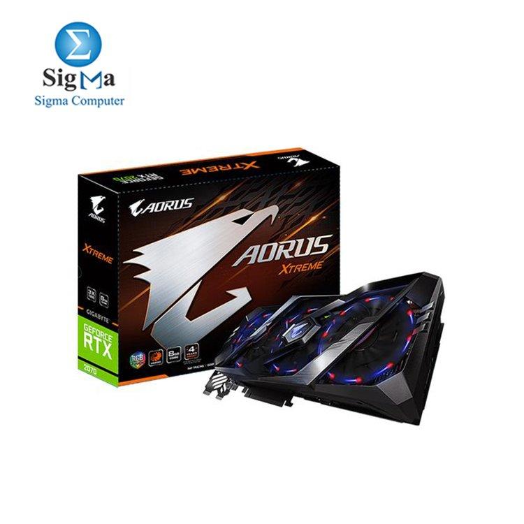 8GB AORUS GeForce RTX 2070 XTREME - Graphics Card - Main view