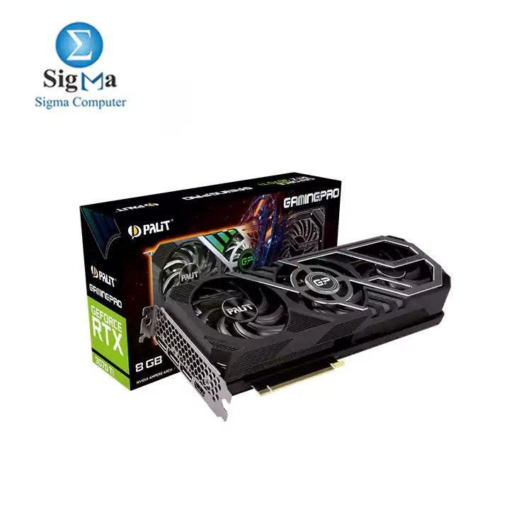 PALIT GeForce RTX™ 3070 Ti GamingPro 8GB - Palit | 15999 EGP (12