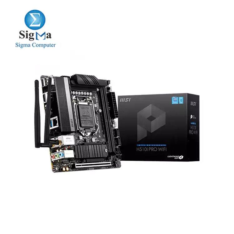 MSI MOTHERBOARD INTEL H510I PRO WIFI - Main view