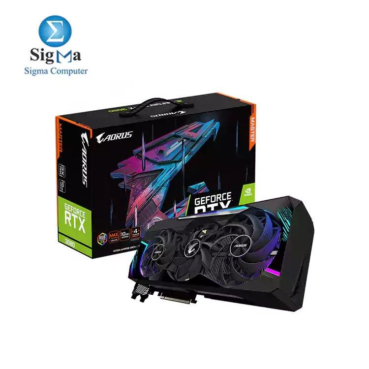 AORUS GeForce RTX™ 3080 MASTER 10G - Main view