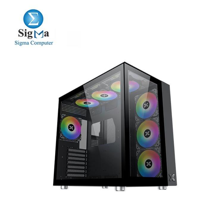 XIGMATEK AQUARIUS PRO MID TOWER CASE 7FAN - Main view