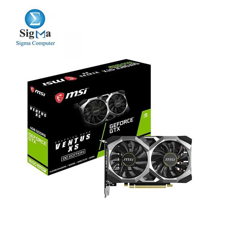 MSI GTX 1650 Super Ventus XS OC - Main view