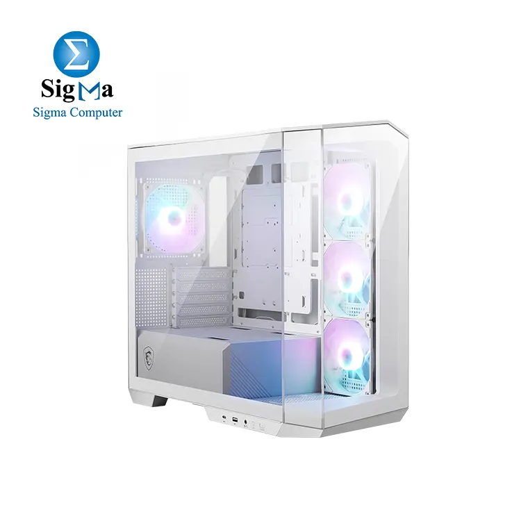 MSI MAG PANO M100R PZ Mid-Tower Case (White) - Main view