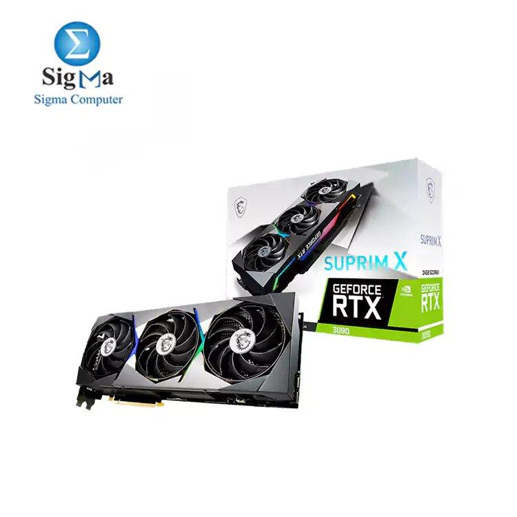 MSI GeForce RTX™ 3090 SUPRIM X 24G - Main view
