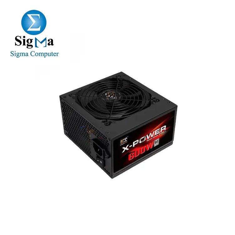 XIGMATEK X-POWER 600W 80 PLUS PSU - Main view