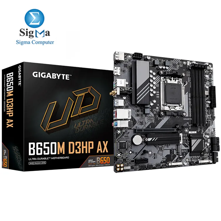 GIGABYTE B650M D3HP AX (rev. 1.0) - Main view