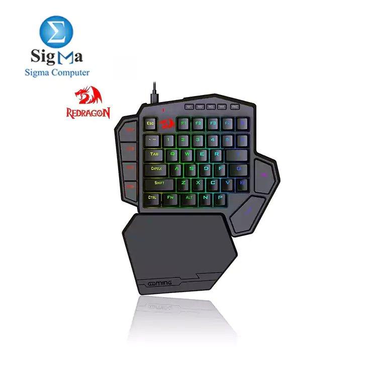 REDRAGON MECHANICAL GAMING KEYBOARD DITI X K601-RGB Blue Switches - Main view