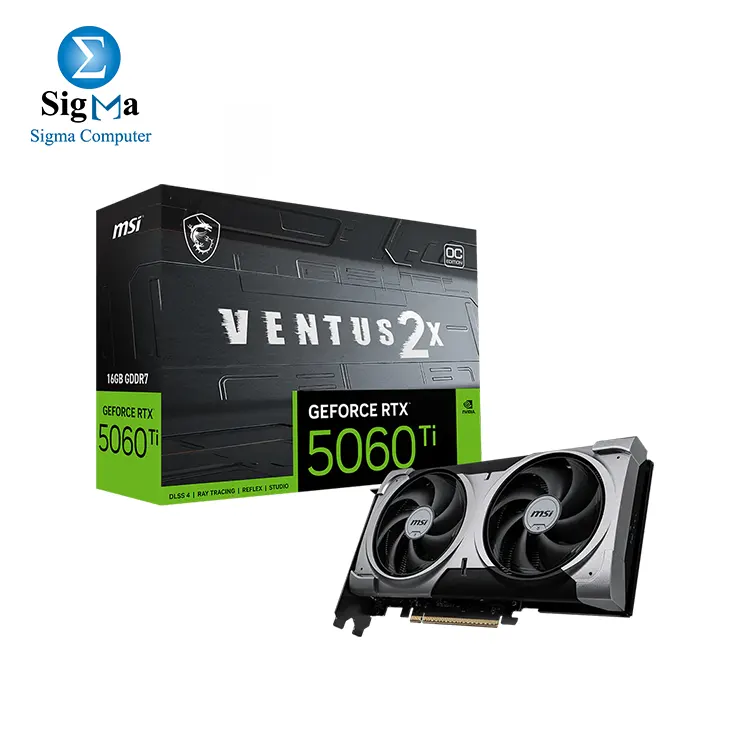 MSI RTX 5060 Ti 16G VENTUS 2X OC PLUS - Main view