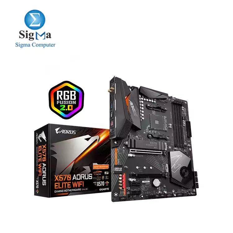 AORUS X570 AORUS ELITE WIFI (rev. 1.x) - Main view