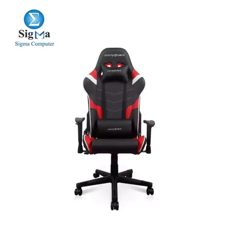 DXRACER P Series Gaming Chair- Black/Red/White - Main view
