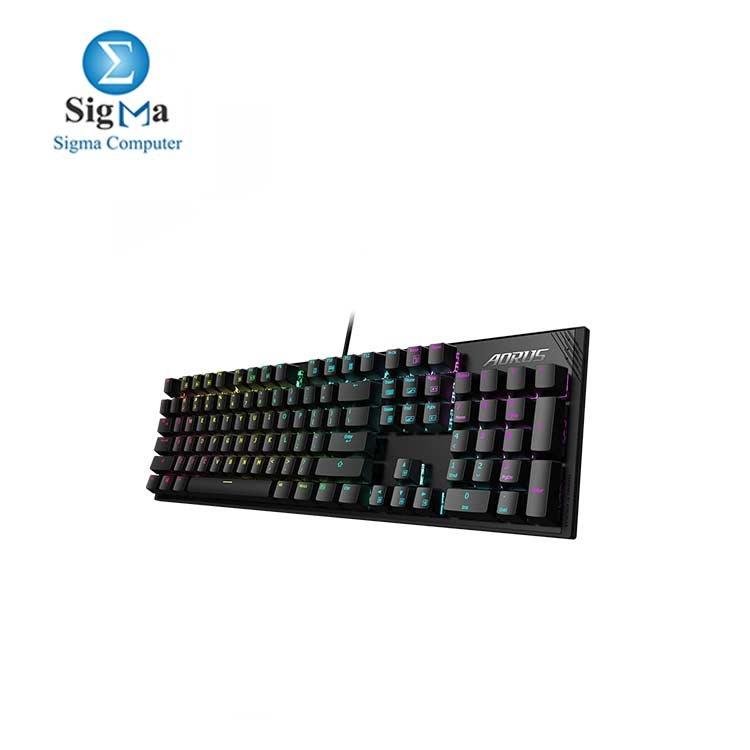 AORUS K1 MECHANICHAL RGB  GAMING KEYBOARD - Main view
