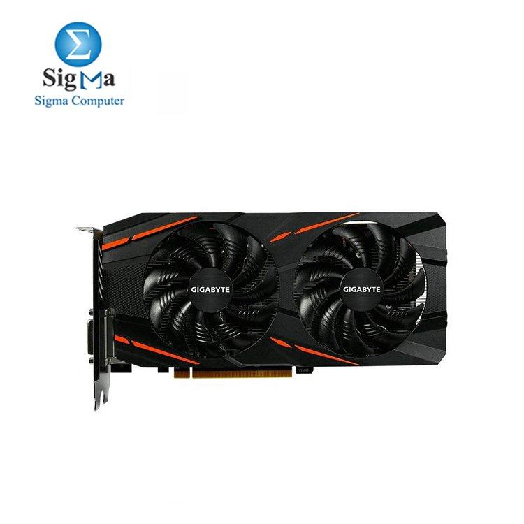 Gigabyte Radeon RX 580 Gaming 8GB Graphic Cards - Main view