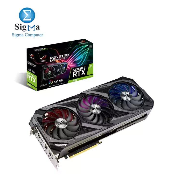 ASUS ROG-STRIX-RTX3070-O8G-GAMING - Main view