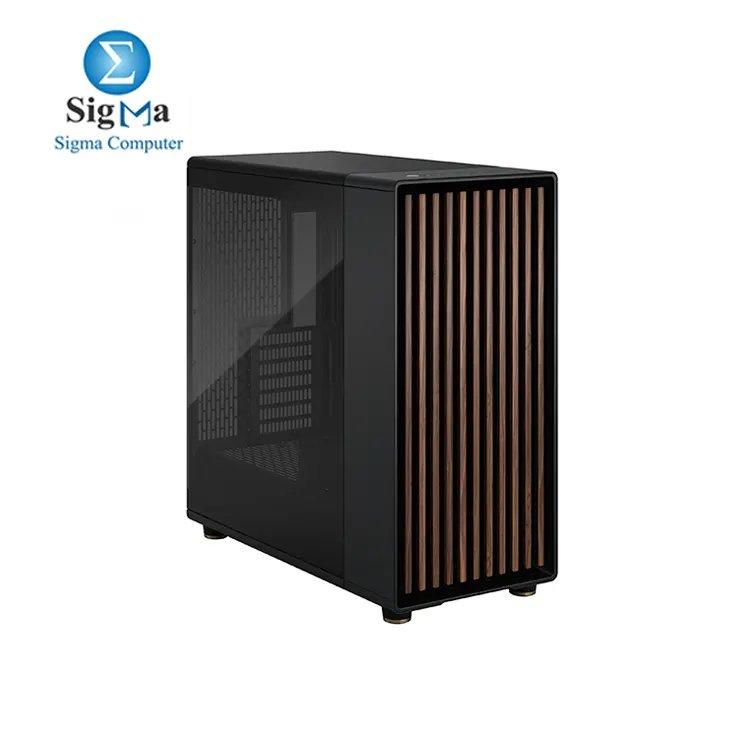 Fractal Design North XL Charcoal Black TG Dark E-ATX MID TOWER - Main view