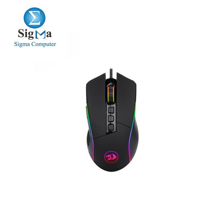 Redragon M721-Pro Lonewolf2 Gaming mouse, Wired Mouse RGB Lighting - Main view