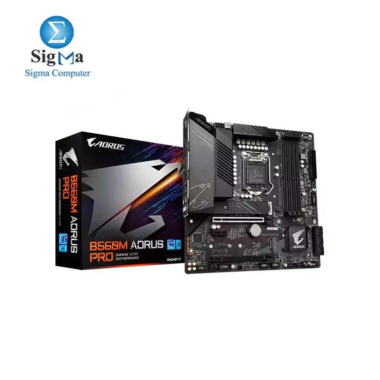 GIGABYTE MOTHERBOARD INTEL B560M AORUS PRO (rev. 1.0) - Main view
