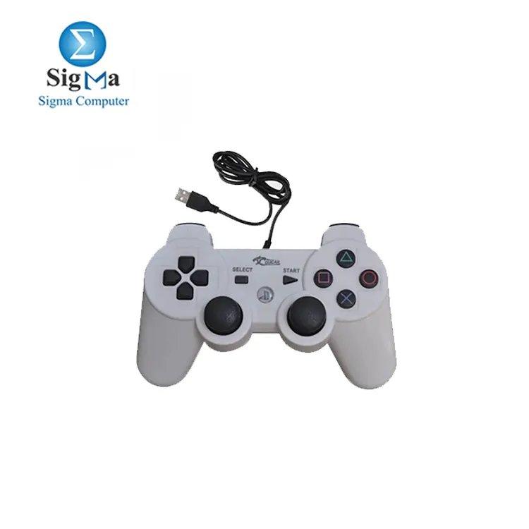 COUGAREGY PS3 Wired Controller WHITE. - Main view