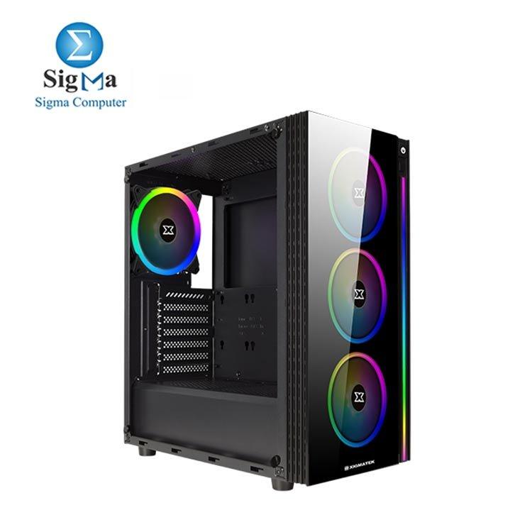 CASE XIGMATEK Poseidon ARGB GAMING MID TOWER - Main view