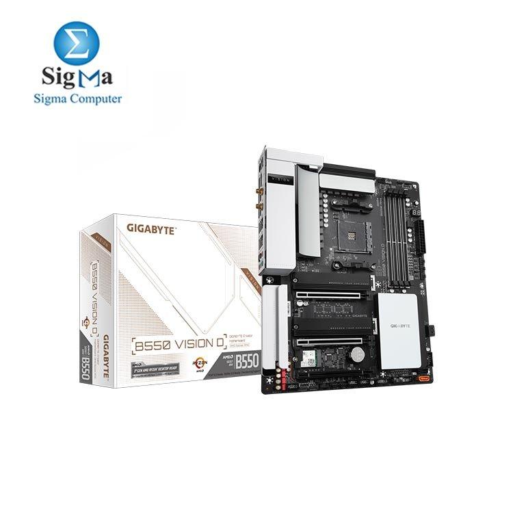 GIGABYTE B550 VISION D motherboard - Main view