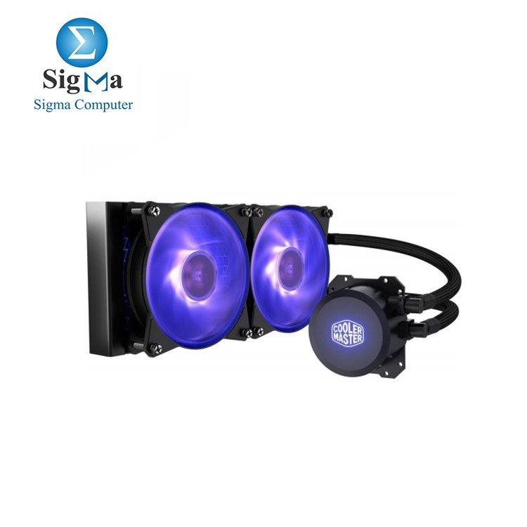 Cooler Master MasterLiquid ML240L RGB Liquid CPU Cooler - Main view