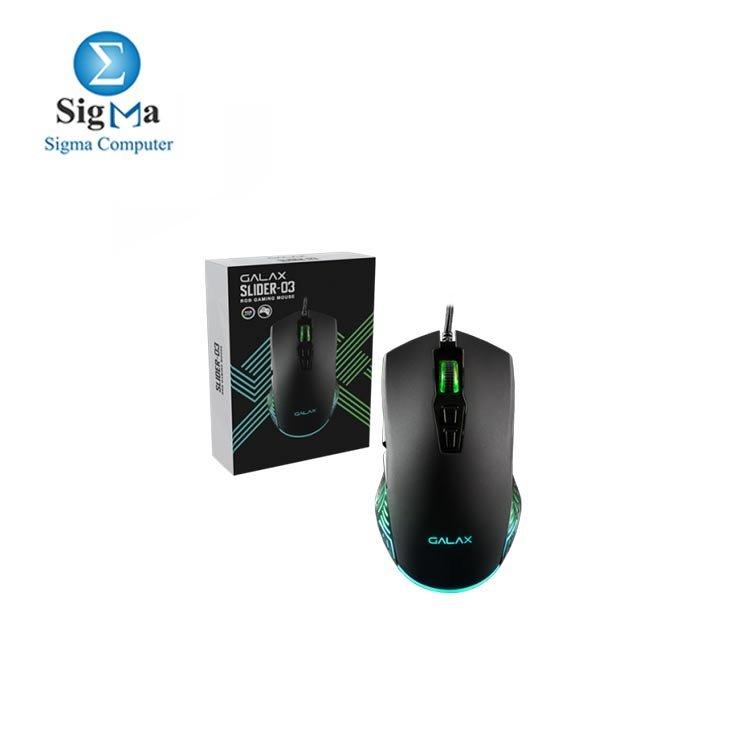 GALAX Gaming Mouse 7200DPI/ RGB (SLD-03) - Main view