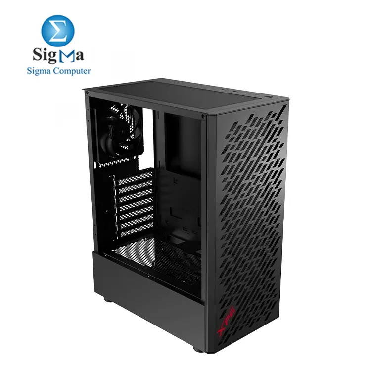 XPG VALOR AIR Compact Black Mid-Tower Chassis - Main view