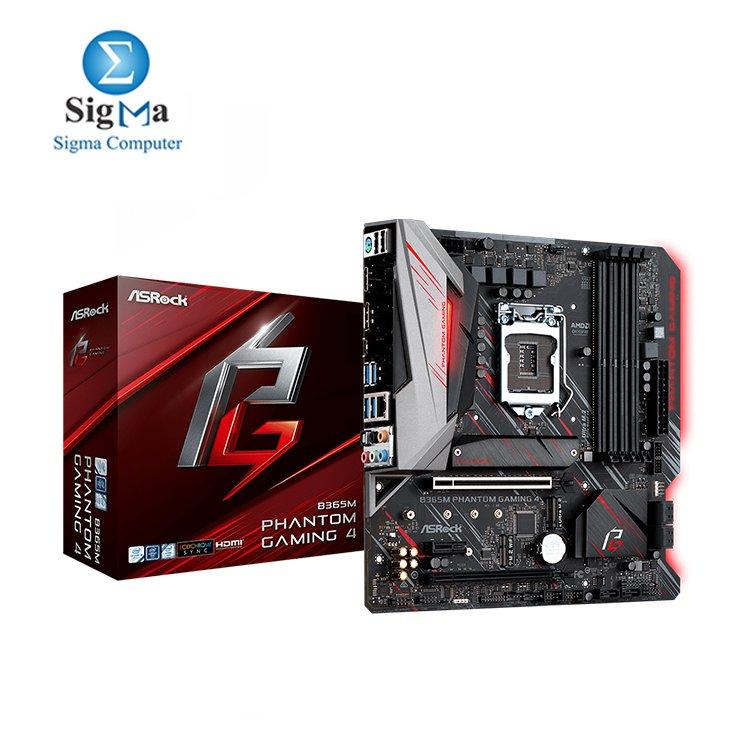 asrock B365M Phantom Gaming4 - Main view