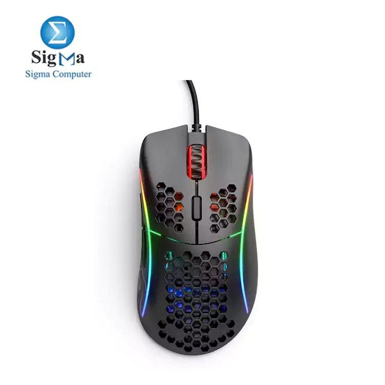 GLORIOUS MODEL D GAMING MOUSE, MATTE BLACK(GD-BLACK) - Main view