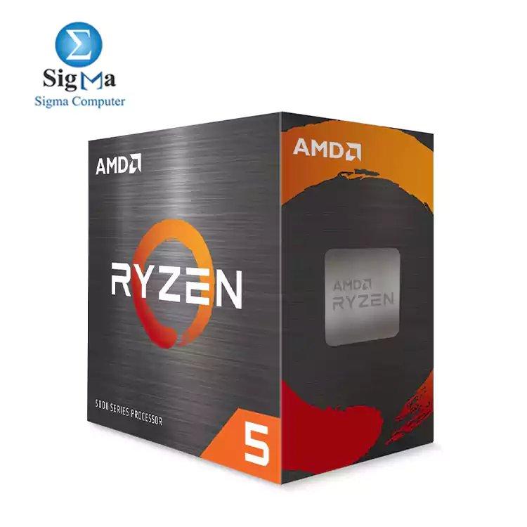 AMD Ryzen 5 5500 – 6 Cores, 12 Threads, 3.6GHz Base / 4.2GHz Boost, Zen 3, AM4 Socket, 65W TDP - Main view