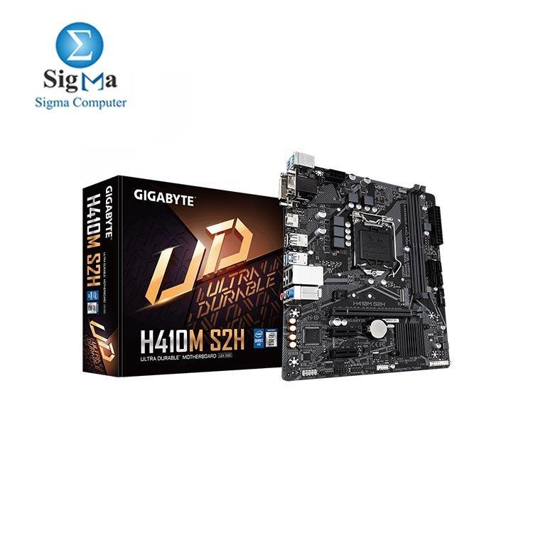 GIGABYTE H410M S2H MOTHERBOARD - Main view